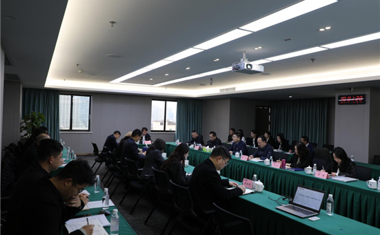 省龙8头号玩家集团党委副书记、副董事长、总经理周晓阳宣讲学习贯彻省委十二届四次全会精神